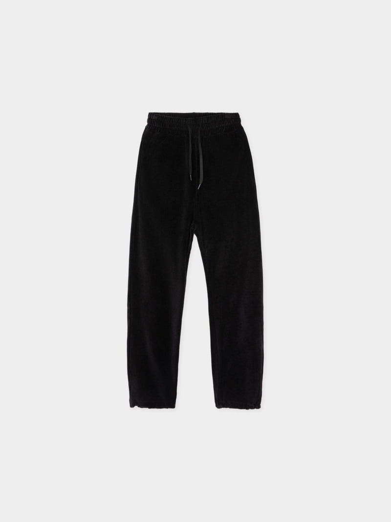 Moani - Korean Women Fashion - #momslook - Velvet Wide Jogger Pants