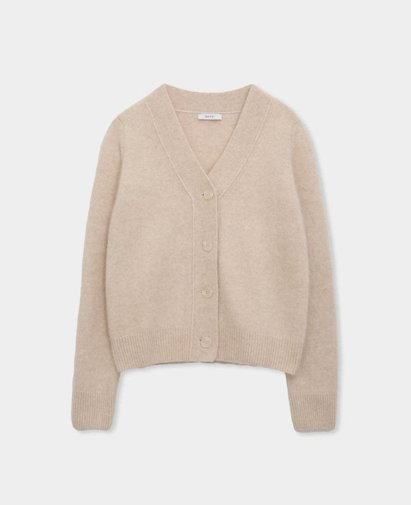 Moani - Korean Women Fashion - #momslook - Raccoon V-neck Cardigan