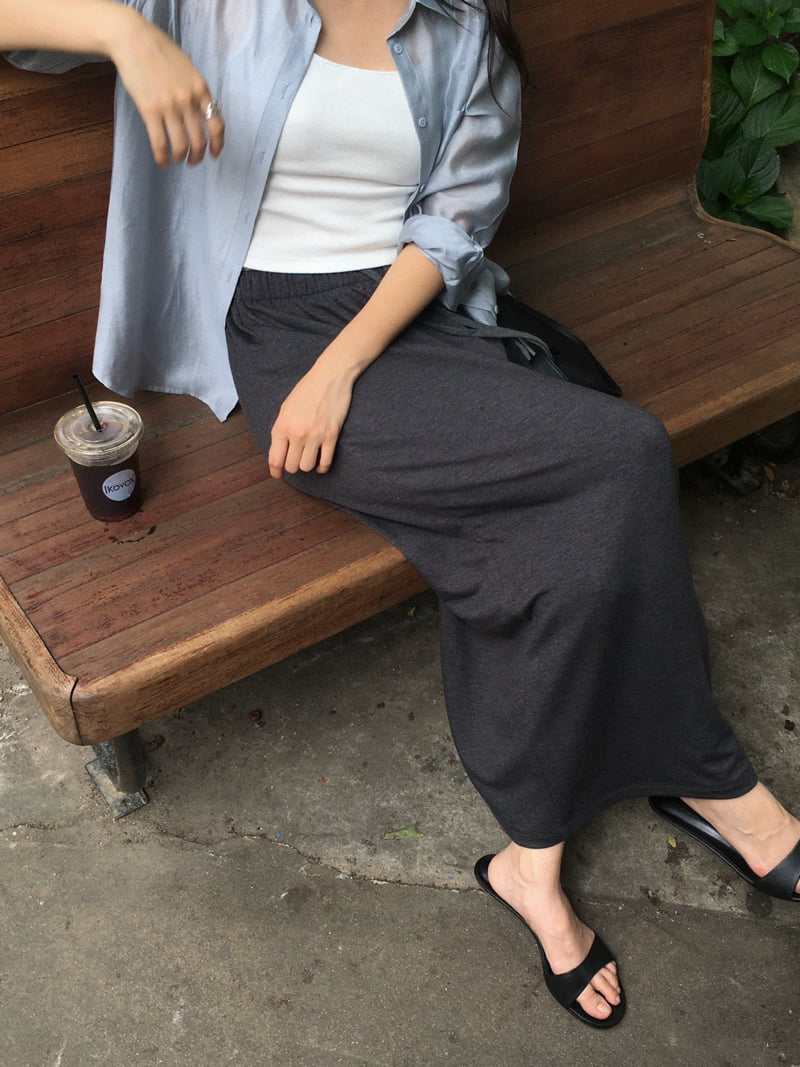 Moani - Korean Women Fashion - #womensfashion - Comfort Band Skirt - 3