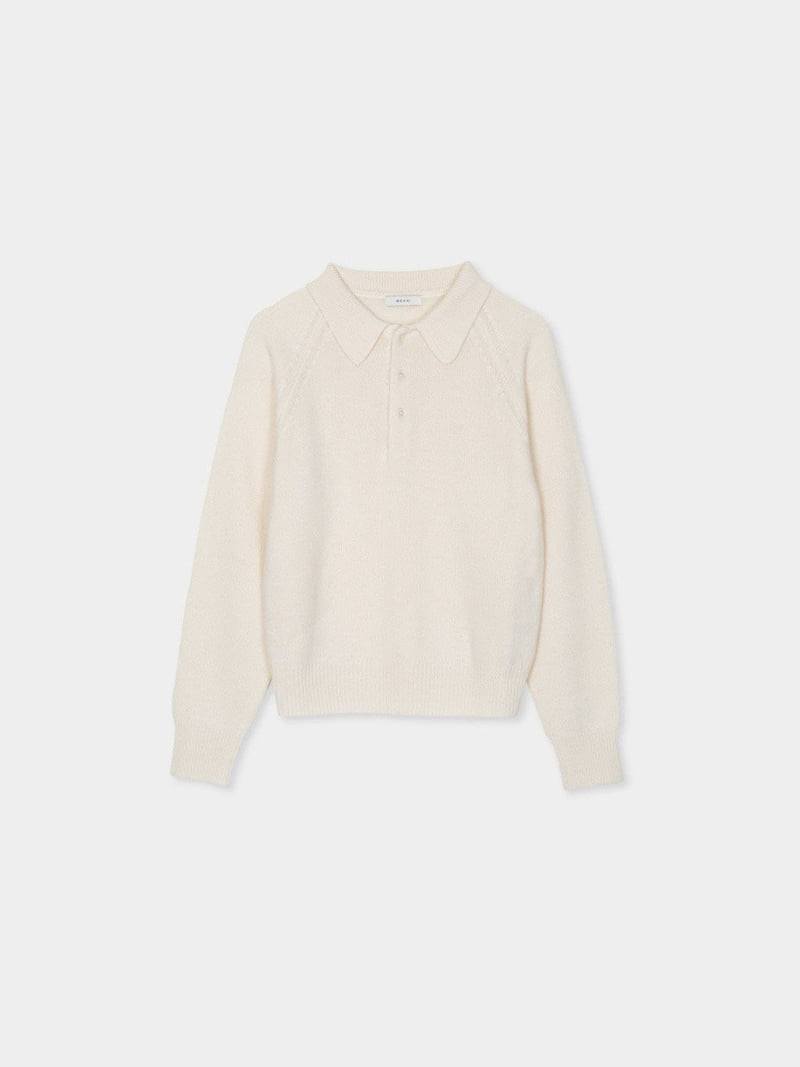 Moani - Korean Women Fashion - #womensfashion - Keats Wool Collar Knit Top - 10