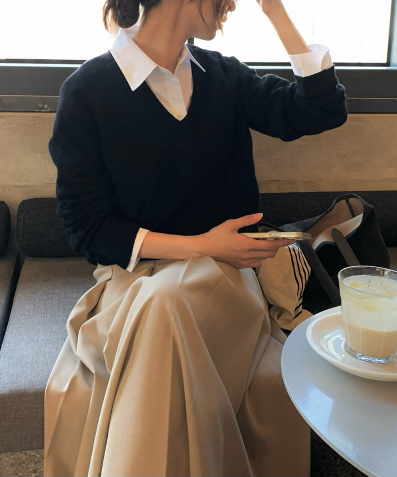Moani - Korean Women Fashion - #womensfashion - Wool Pleats Skirt - 10