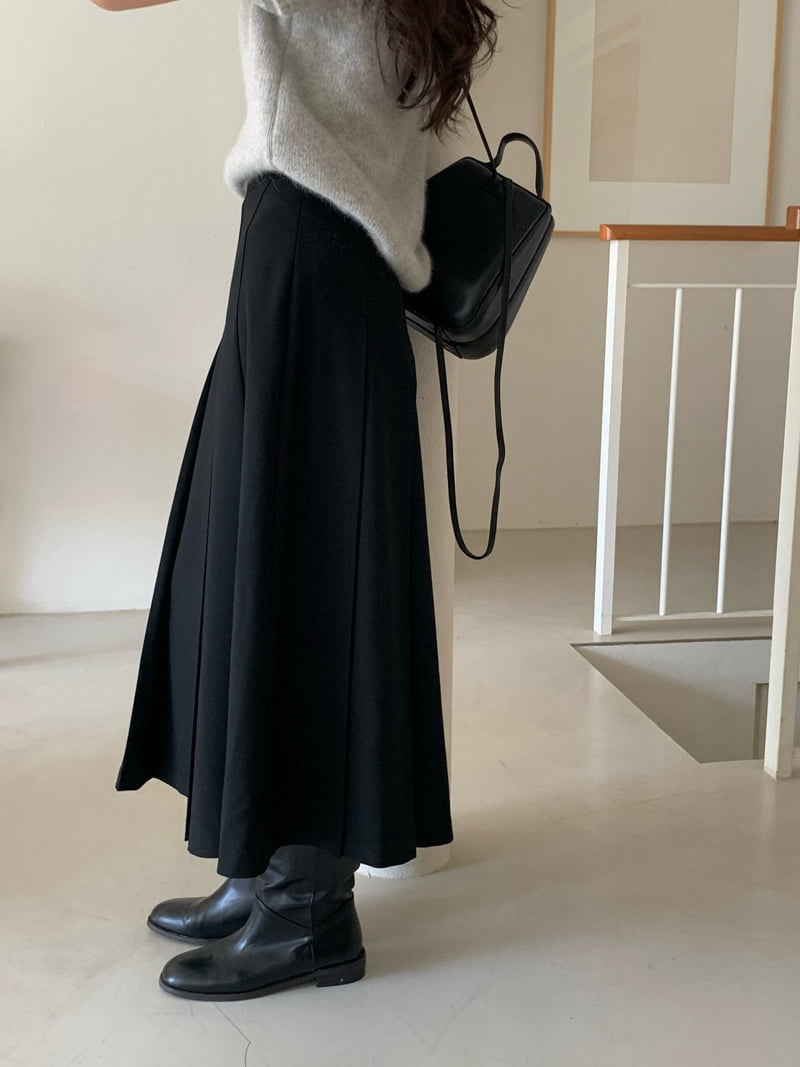 Moani - Korean Women Fashion - #womensfashion - Wool Pleats Skirt - 2