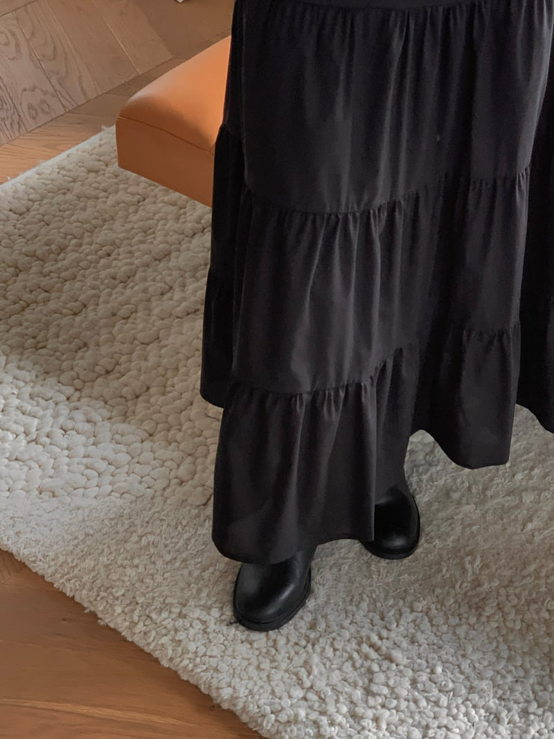 Moani - Korean Women Fashion - #womensfashion - Tiered Skirt - 2