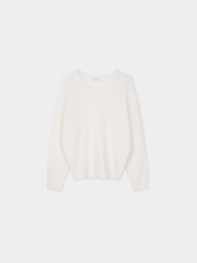 Moani - Korean Women Fashion - #womensfashion - Wool Cashmere V-neck Robe Knit - 12