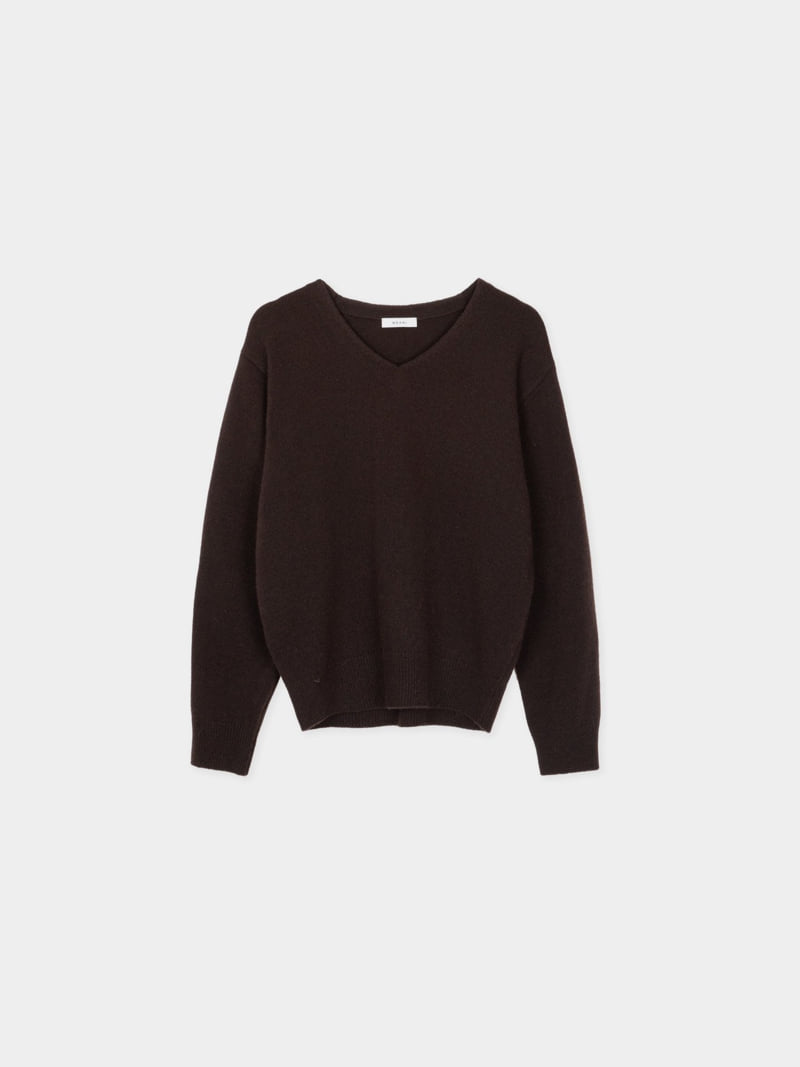 Moani - Korean Women Fashion - #womensfashion - Wool Cashmere V-neck Robe Knit - 6