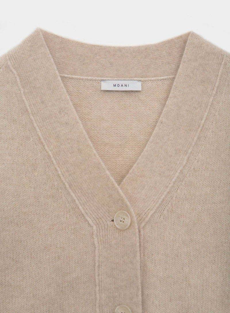 Moani - Korean Women Fashion - #womensfashion - Raccoon V-neck Cardigan - 2
