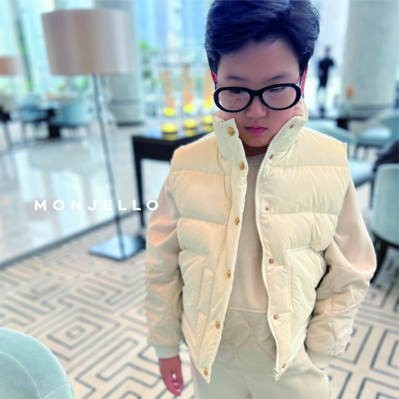 Monjello - Korean Children Fashion - #kidzfashiontrend - Schwitz Duck Down Padded Vest - 4