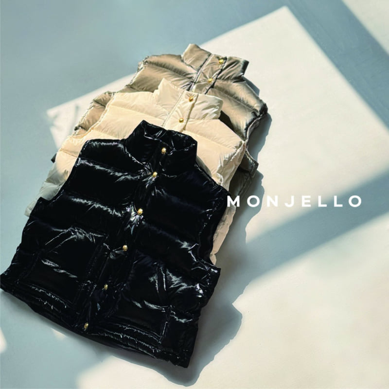Monjello - Korean Children Fashion - #childofig - Schwitz Duck Down Padded Vest - 12