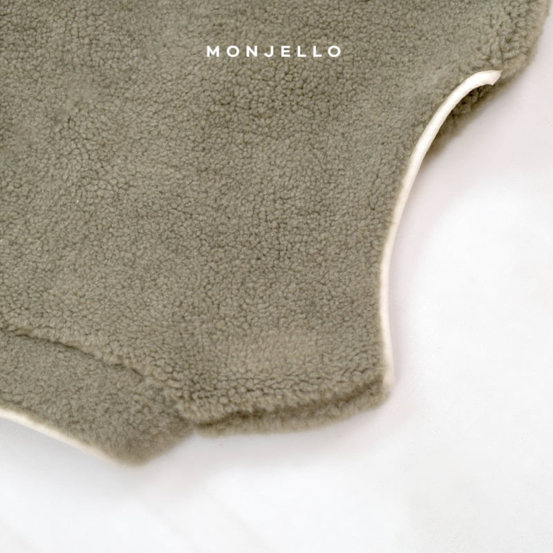 Monjello - Korean Children Fashion - #designkidswear - Fleece Vest - 8