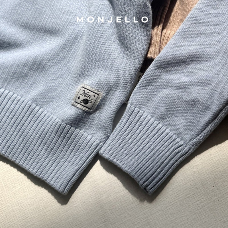 Monjello - Korean Children Fashion - #discoveringself - Mati Turtleneck Knit Tee - 3