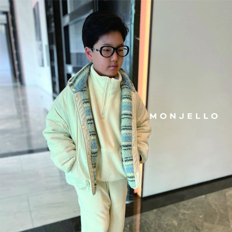 Monjello - Korean Children Fashion - #fashionkids - Kona Fleece Reversible Jacket - 2