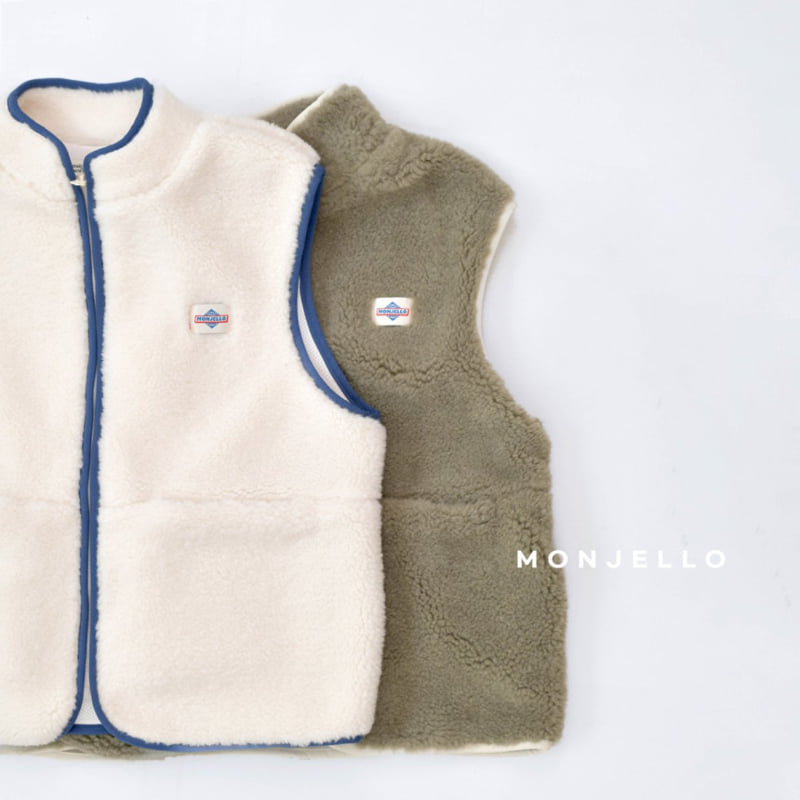 Monjello - Korean Children Fashion - #fashionkids - Fleece Vest - 10
