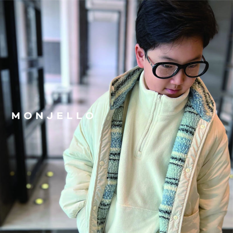 Monjello - Korean Children Fashion - #kidsshorts - Kona Fleece Reversible Jacket - 3