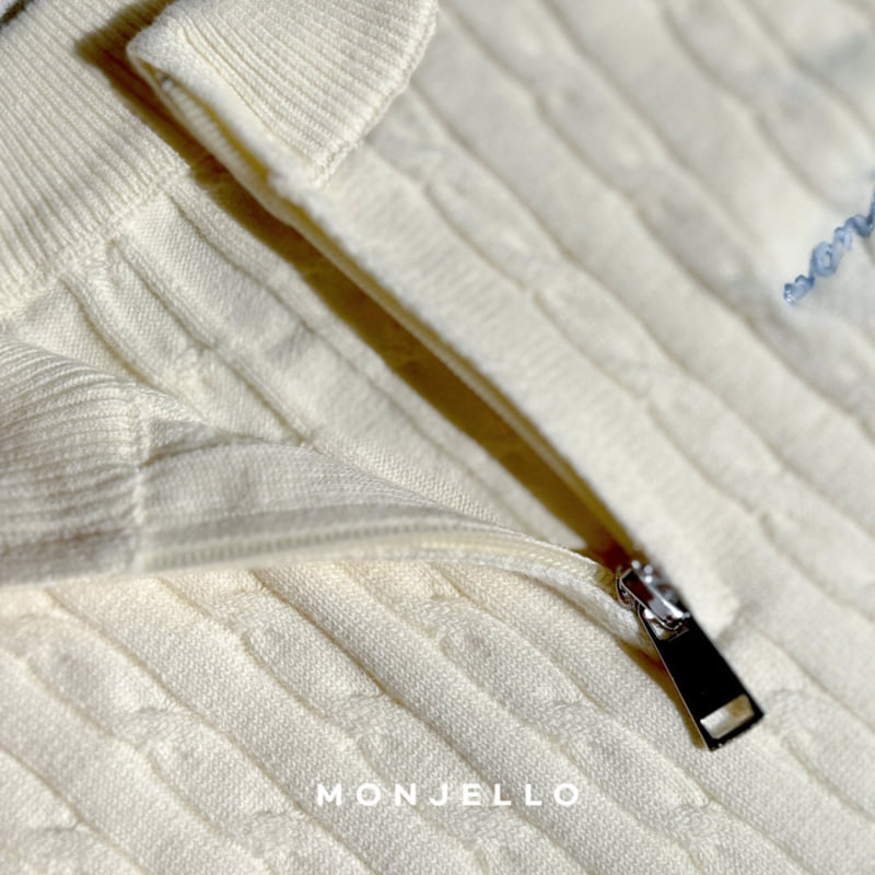 Monjello - Korean Children Fashion - #fashionkids - Pin Turtleneck Knit Tee - 4