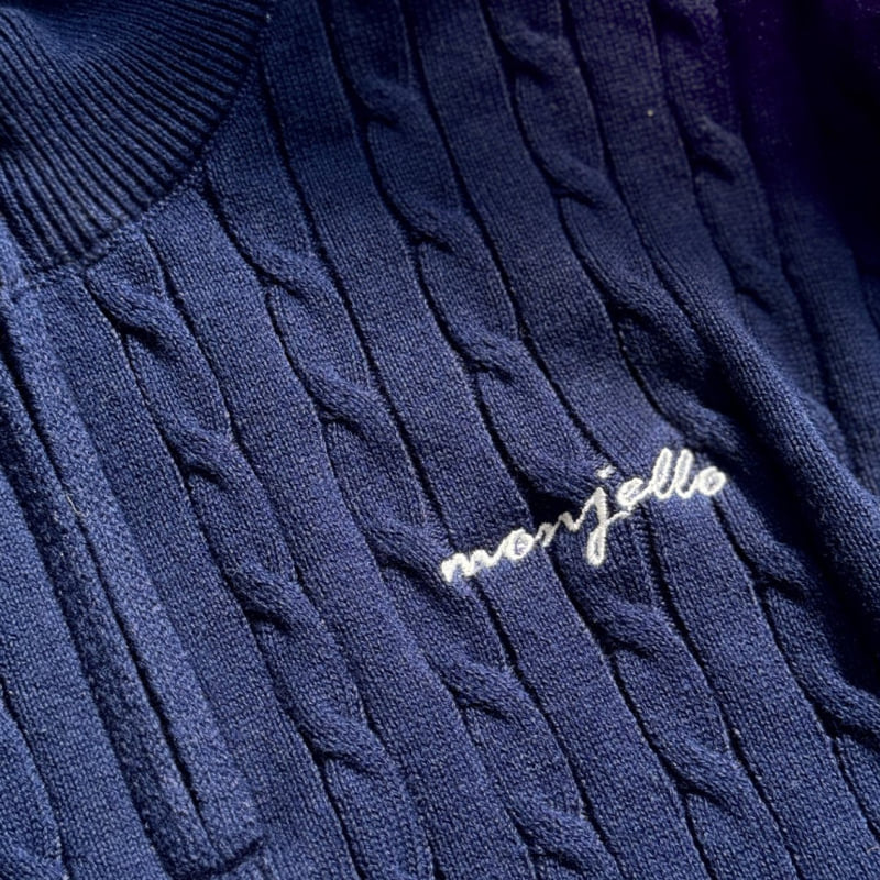 Monjello - Korean Children Fashion - #kidsstore - Pin Turtleneck Knit Tee - 5