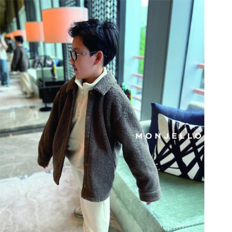 Monjello - Korean Children Fashion - #kidsstore - Dura Shirt Jacket - 4