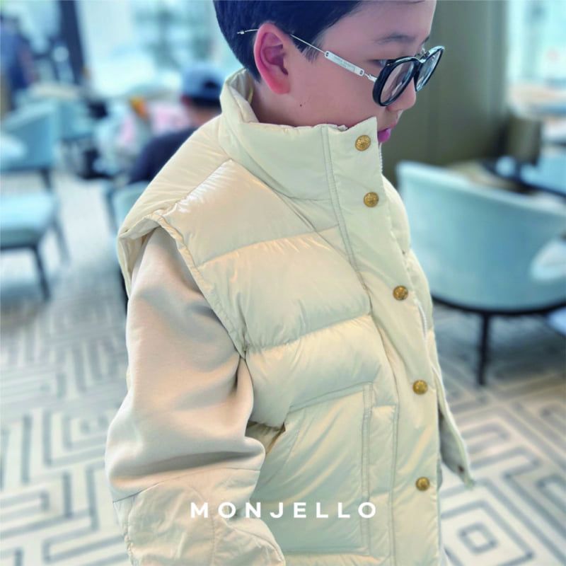Monjello - Korean Children Fashion - #kidzfashiontrend - Schwitz Duck Down Padded Vest - 3