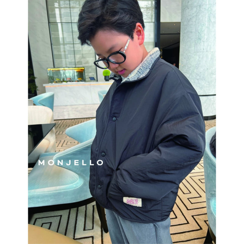 Monjello - Korean Children Fashion - #littlefashionista - Kona Fleece Reversible Jacket - 7