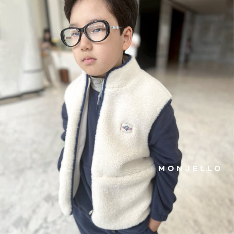 Monjello - Korean Children Fashion - #magicofchildhood - Fleece Vest - 2