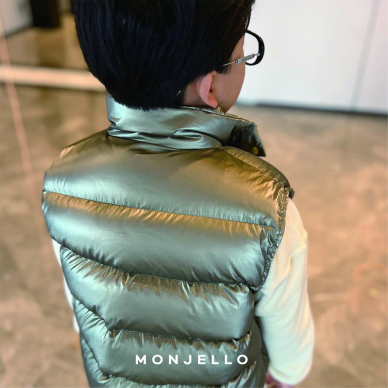 Monjello - Korean Children Fashion - #magicofchildhood - Schwitz Duck Down Padded Vest - 6