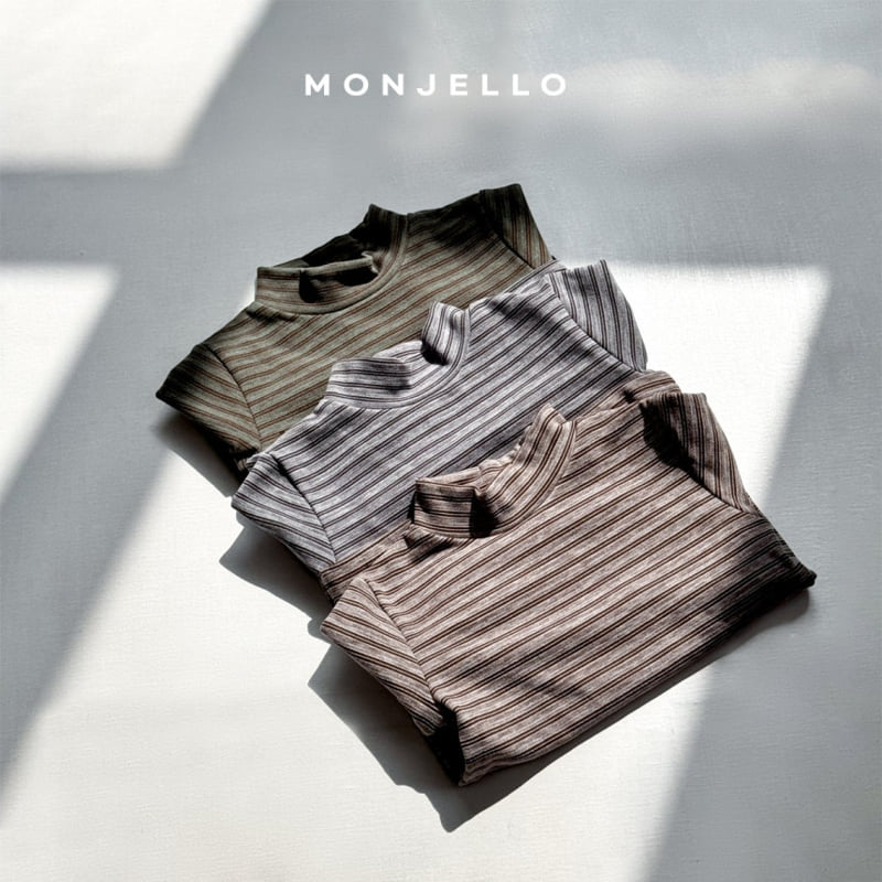 Monjello - Korean Children Fashion - #magicofchildhood - Smoothie Turtleneck Tee - 5