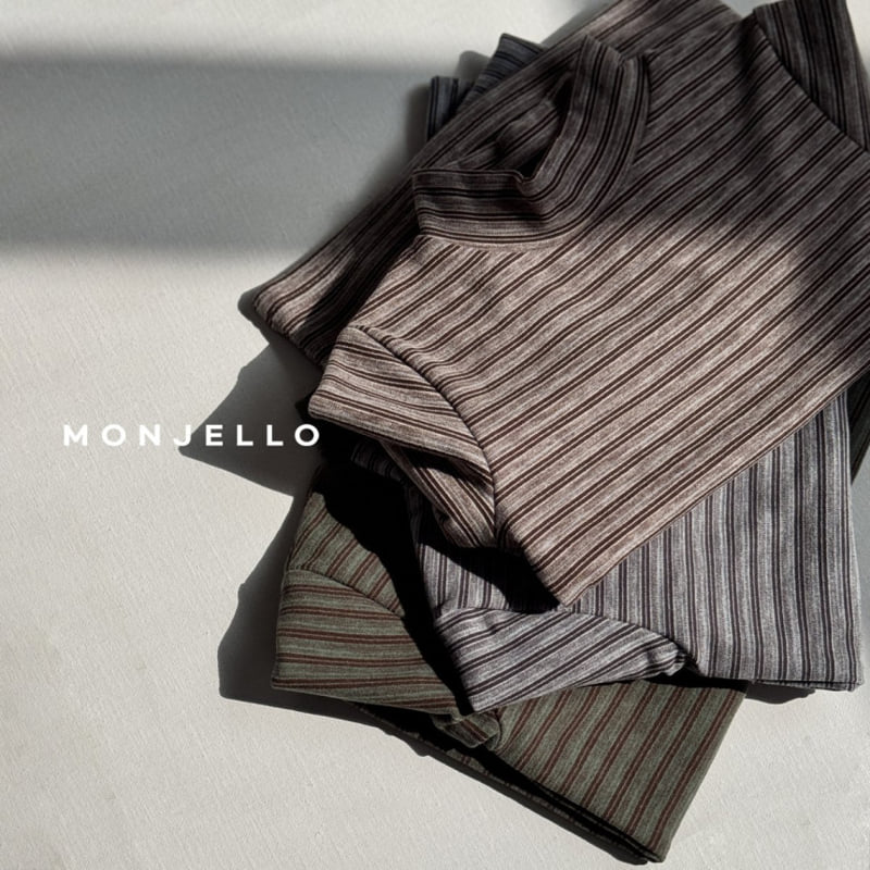 Monjello - Korean Children Fashion - #minifashionista - Smoothie Turtleneck Tee - 6
