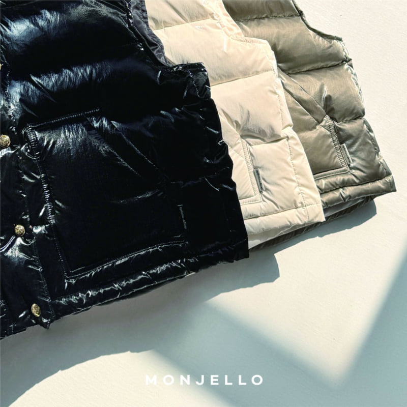 Monjello - Korean Children Fashion - #prettylittlegirls - Schwitz Duck Down Padded Vest - 8