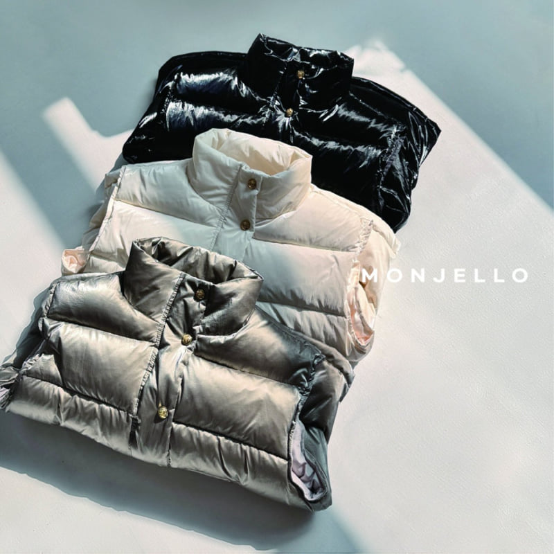 Monjello - Korean Children Fashion - #toddlerclothing - Schwitz Duck Down Padded Vest - 10