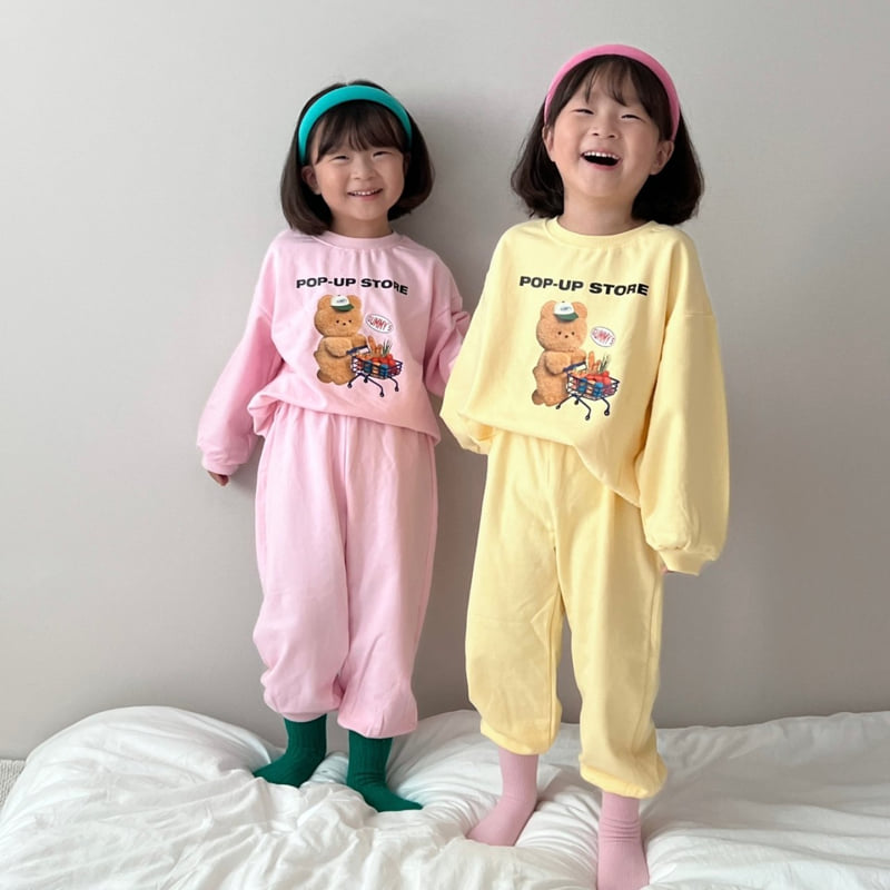 Moran - Korean Children Fashion - #kidsstore - Pop Up Bear Set - 4