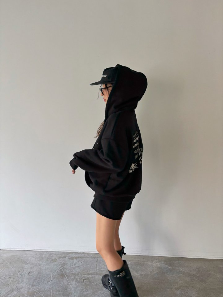 Moran Women - Korean Women Fashion - #womensfashion - Eyelet Hood Jumper - 4