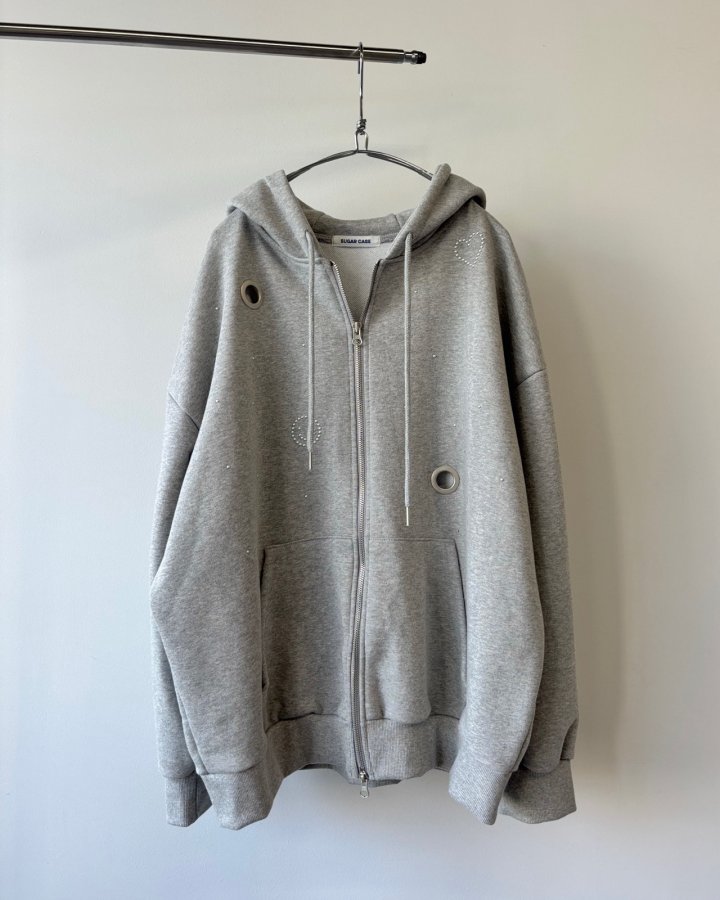 Moran Women - Korean Women Fashion - #momslook - Eyelet Hood Jumper - 7