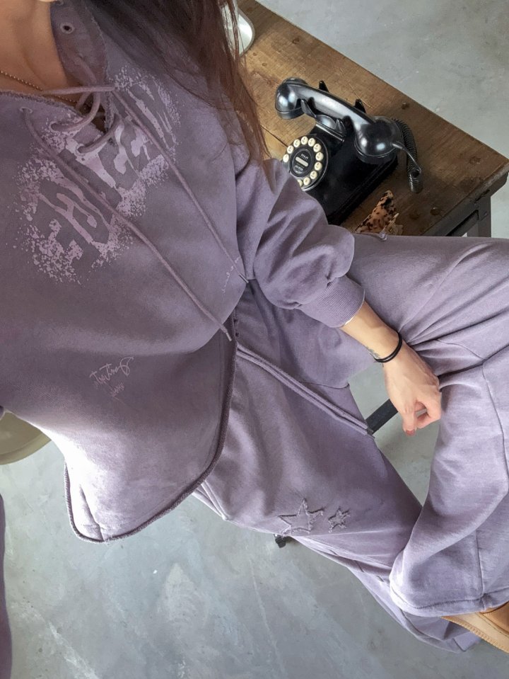 Moran Women - Korean Women Fashion - #momslook - Star Dying Pants - 3