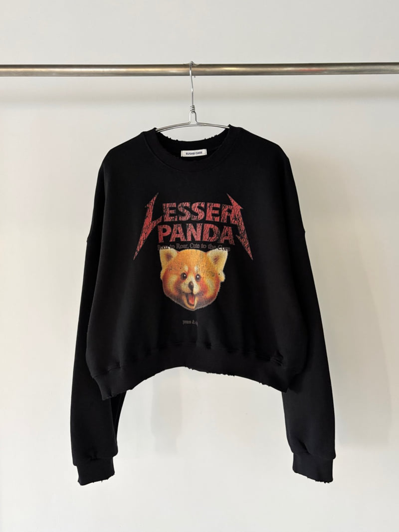 Moran Women - Korean Women Fashion - #momslook - Lesser Panda Sweatshirt - 7