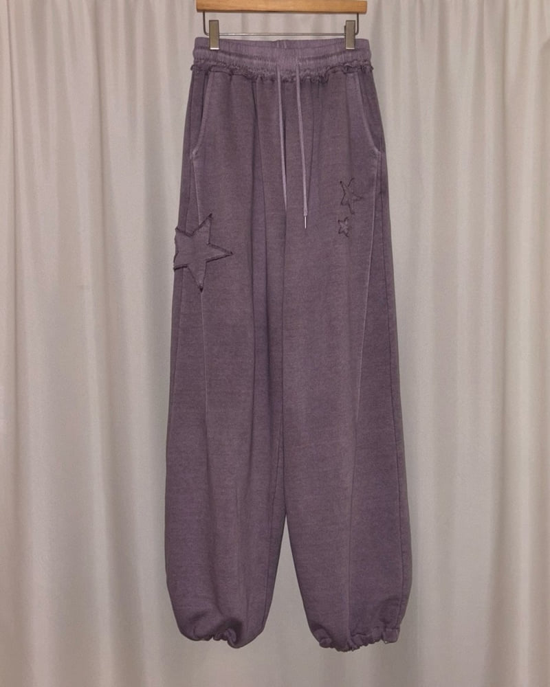 Moran Women - Korean Women Fashion - #pursuepretty - Star Dying Pants - 8