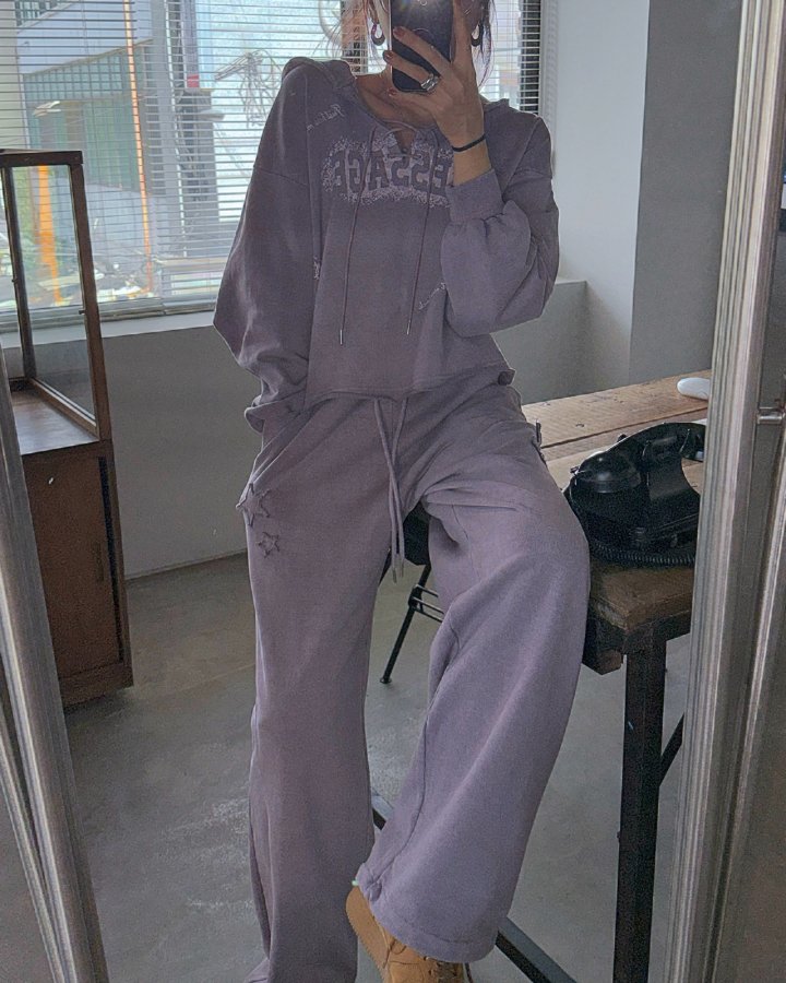 Moran Women - Korean Women Fashion - #womensfashion - Star Dying Pants - 5