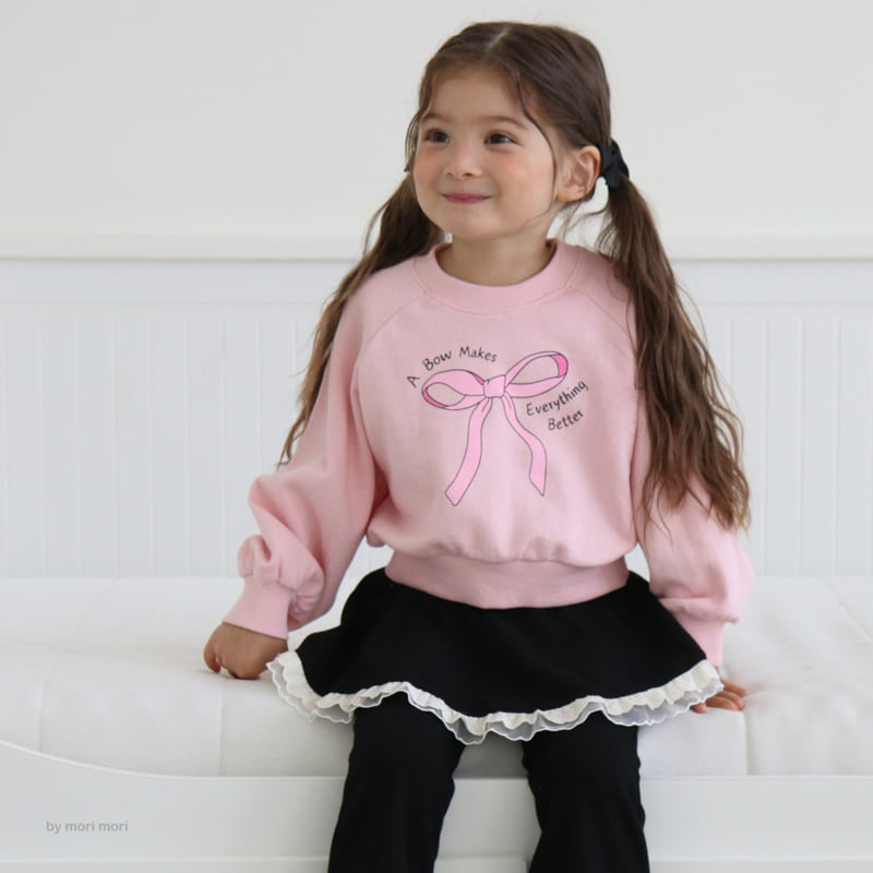 Mori Mori - Korean Children Fashion - #childrensboutique - Ribbon Sweatshirt - 9