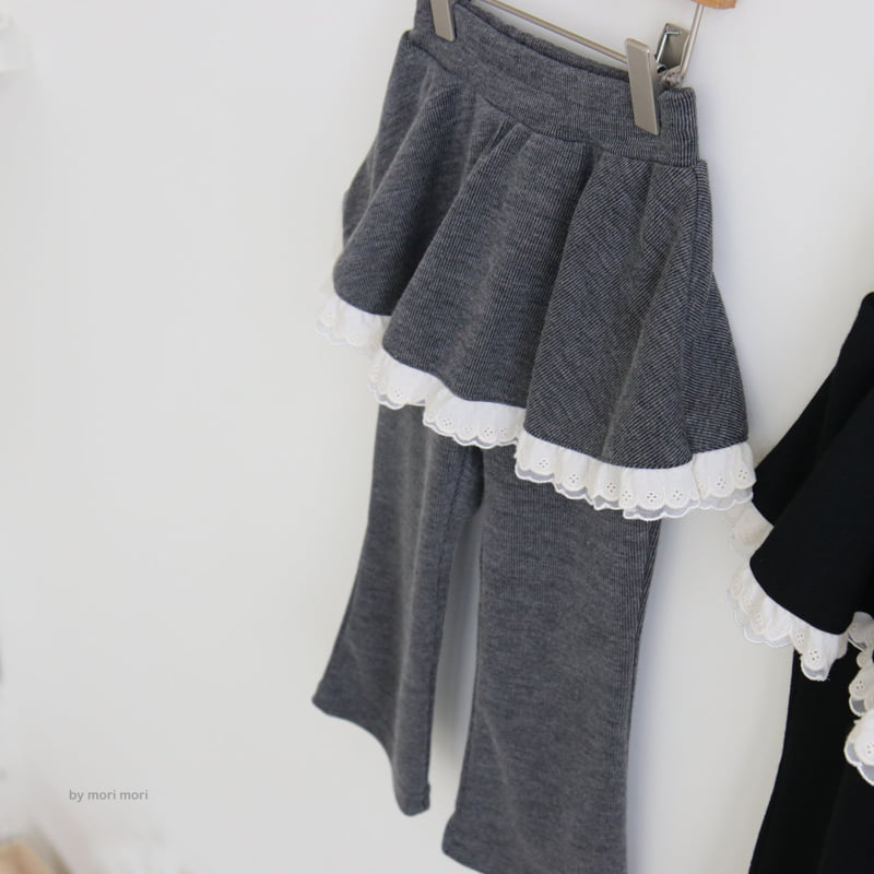 Mori Mori - Korean Children Fashion - #kidsshorts - Lena Skirt Pants - 2