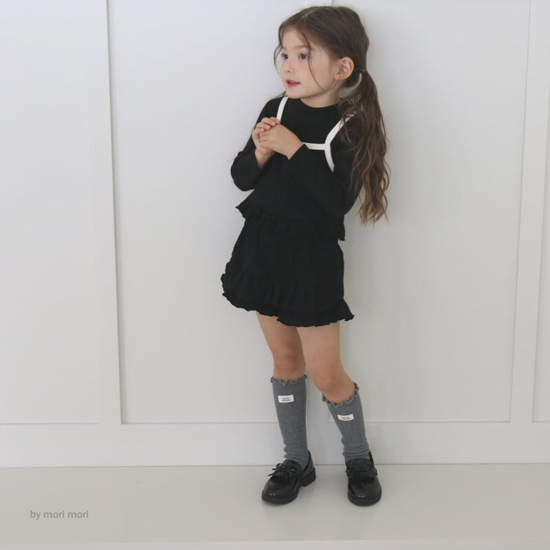 Mori Mori - Korean Children Fashion - #kidsstore - Daisy Skirt Pants - 10