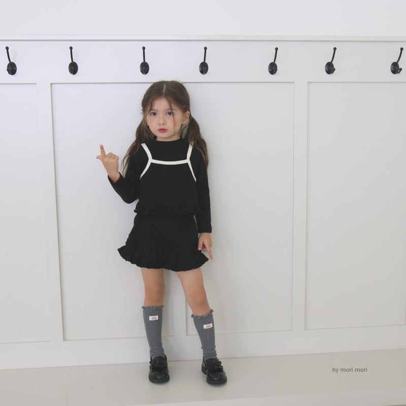 Mori Mori - Korean Children Fashion - #kidzfashiontrend - Daisy Skirt Pants - 11