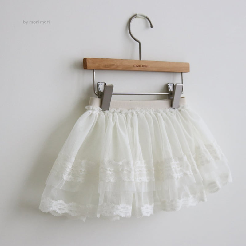 Mori Mori - Korean Children Fashion - #kidzfashiontrend - Layered Skirt - 2