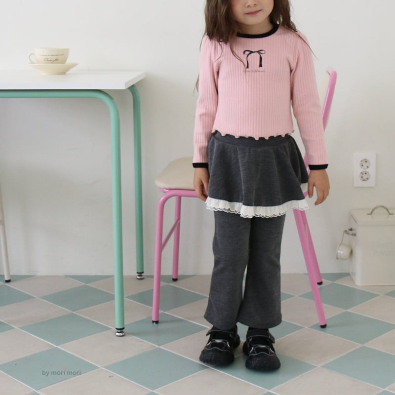 Mori Mori - Korean Children Fashion - #littlefashionista - Lena Skirt Pants - 6