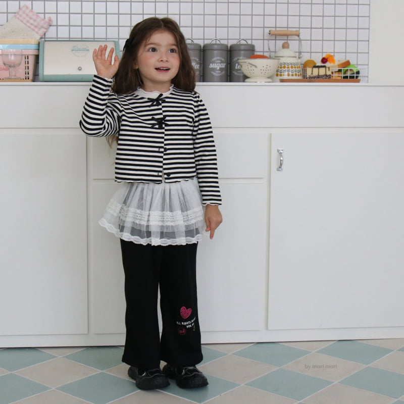 Mori Mori - Korean Children Fashion - #littlefashionista - Striped Cardigan - 6