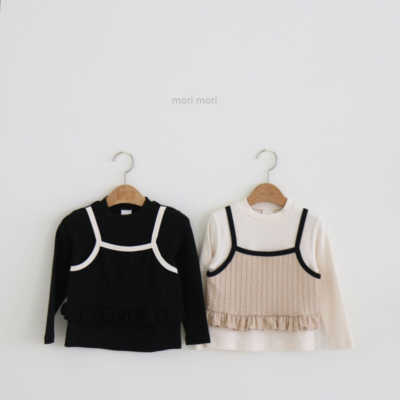 Mori Mori - Korean Children Fashion - #prettylittlegirls - Daisy Layered Tee