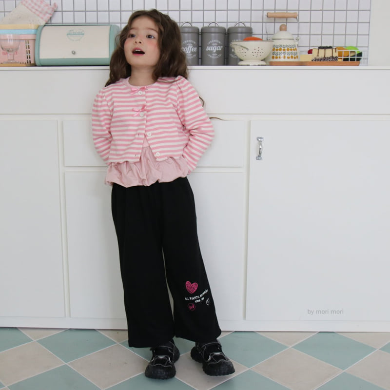 Mori Mori - Korean Children Fashion - #toddlerclothing - Striped Cardigan - 11