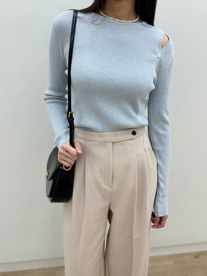 Most - Korean Women Fashion - #momslook - Soft Knit Top - 9