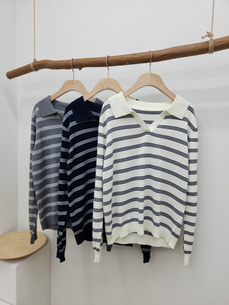 Most - Korean Women Fashion - #momslook - Bonnie Collar Knit