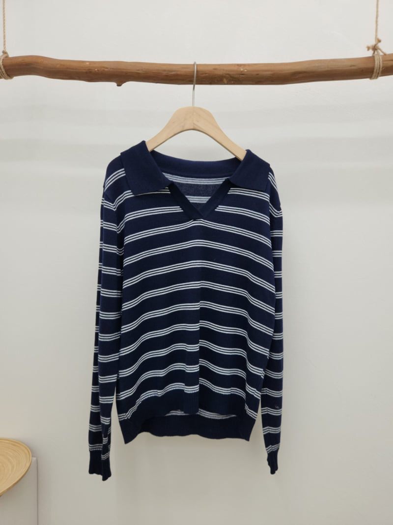 Most - Korean Women Fashion - #momslook - Bonnie Collar Knit - 3