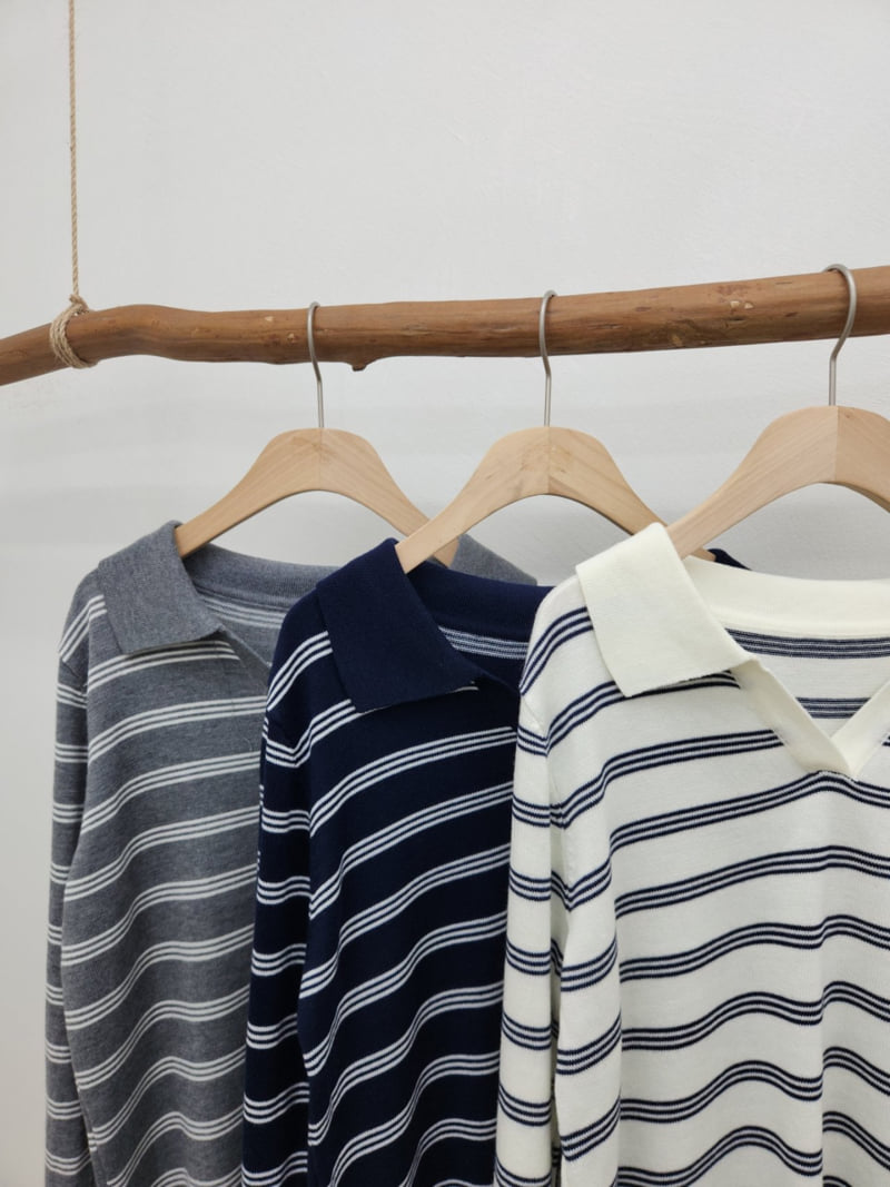 Most - Korean Women Fashion - #momslook - Bonnie Collar Knit - 5