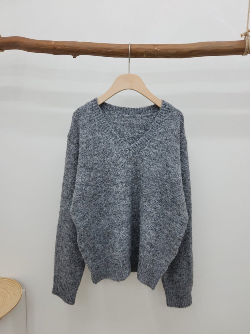 Most - Korean Women Fashion - #thelittlethings - Romy V-neck Knit - 4