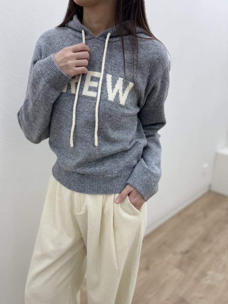 Most - Korean Women Fashion - #momslook - Crew Hoodie - 7